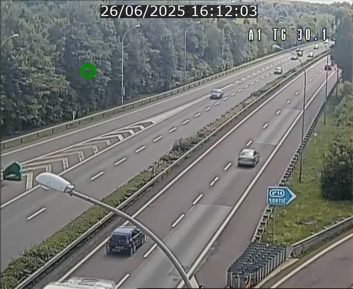 <h2>Traffic live webcam Luxembourg Grevenmacher - A1 direction Luxembourg - BK 30.1</h2>