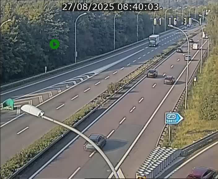 <h2>Traffic live webcam Luxembourg Grevenmacher - A1 direction Luxembourg - BK 30.1</h2>