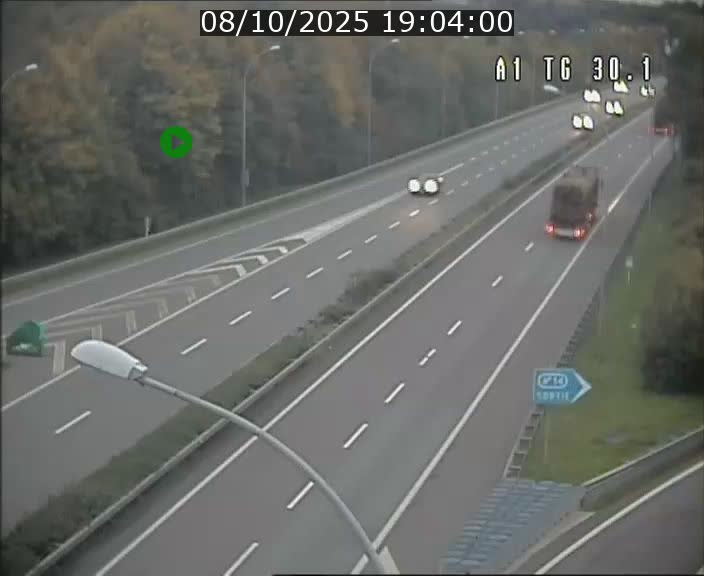<h2>Traffic live webcam Luxembourg Grevenmacher - A1 direction Luxembourg - BK 30.1</h2>
