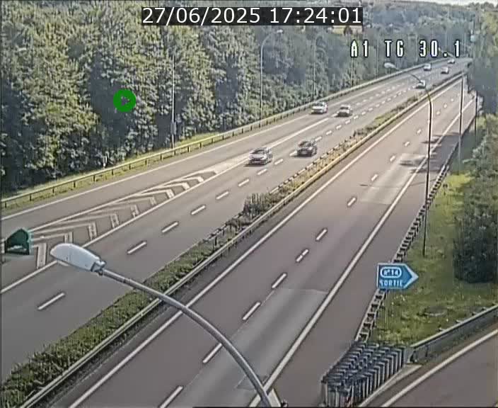 <h2>Traffic live webcam Luxembourg Grevenmacher - A1 direction Luxembourg - BK 30.1</h2>