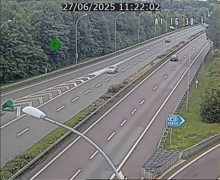 <h2>Traffic live webcam Luxembourg Grevenmacher - A1 direction Luxembourg - BK 30.1</h2>
