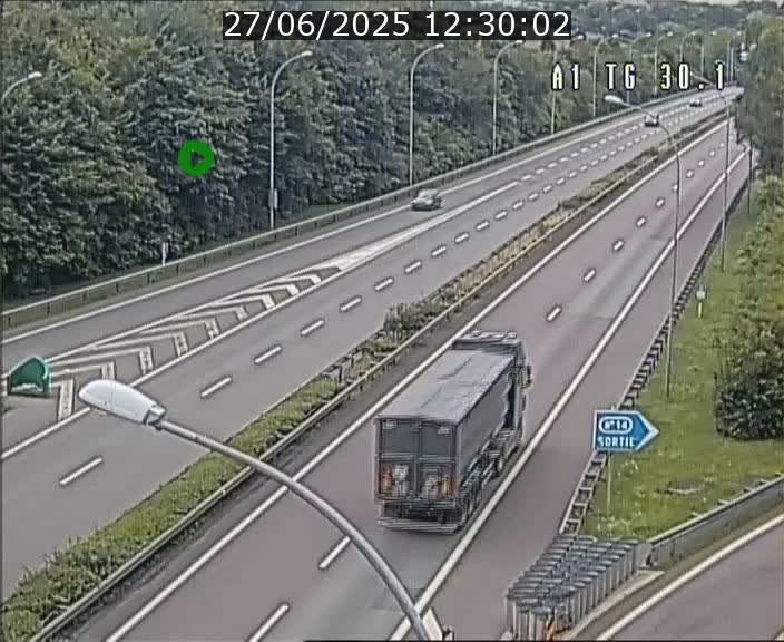 <h2>Traffic live webcam Luxembourg Grevenmacher - A1 direction Luxembourg - BK 30.1</h2>