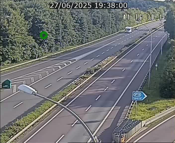 <h2>Traffic live webcam Luxembourg Grevenmacher - A1 direction Luxembourg - BK 30.1</h2>