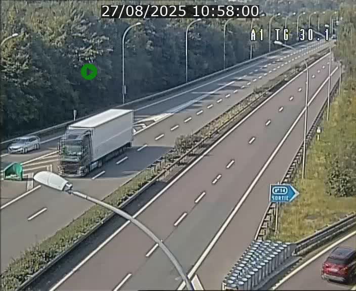 <h2>Traffic live webcam Luxembourg Grevenmacher - A1 direction Luxembourg - BK 30.1</h2>