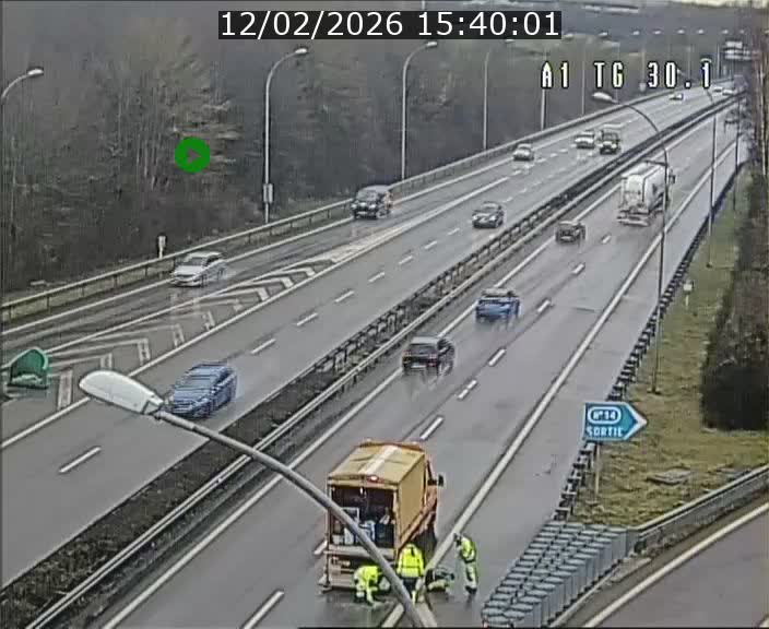 <h2>Traffic live webcam Luxembourg Grevenmacher - A1 direction Luxembourg - BK 30.1</h2>