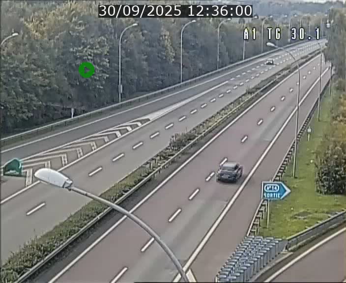 <h2>Traffic live webcam Luxembourg Grevenmacher - A1 direction Luxembourg - BK 30.1</h2>