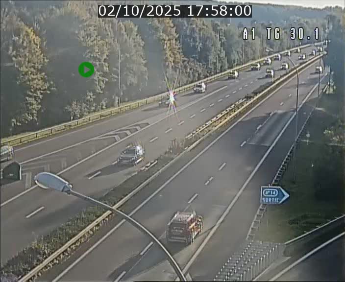 <h2>Traffic live webcam Luxembourg Grevenmacher - A1 direction Luxembourg - BK 30.1</h2>