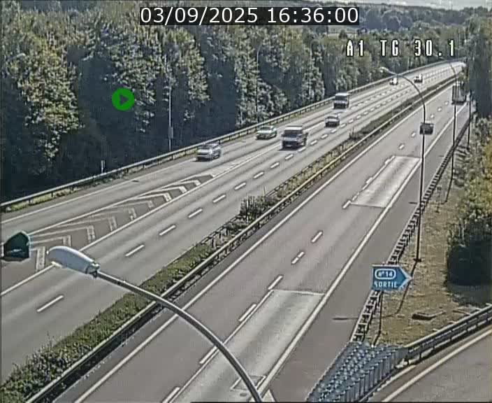 <h2>Traffic live webcam Luxembourg Grevenmacher - A1 direction Luxembourg - BK 30.1</h2>