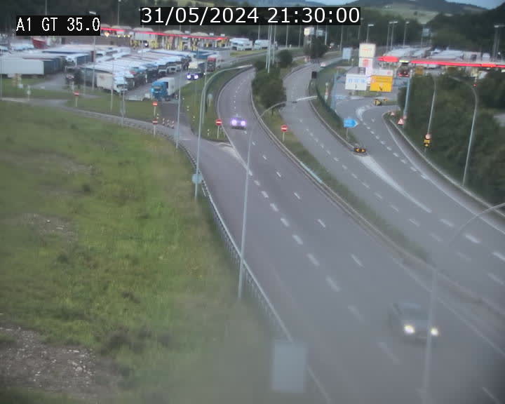 <h2>Traffic live webcam Luxembourg Wasserbillig - A1 direction Luxembourg - BK 35.1</h2>