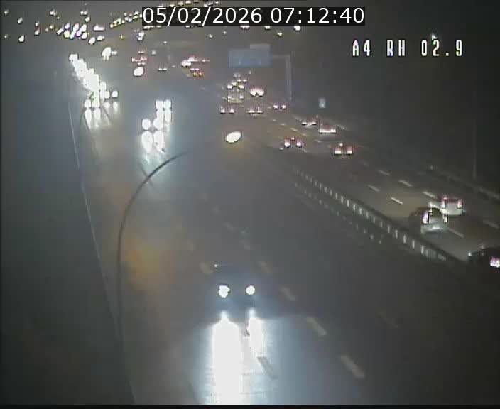 <h2>Webcam traffic A4 Luxembourg - BK 2.9 - Croix de Cessange (direction Luxembourg)</h2>