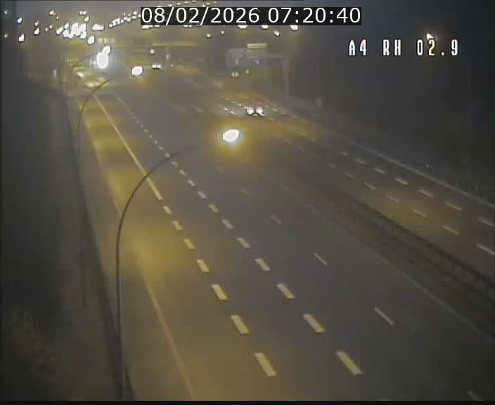 <h2>Webcam traffic A4 Luxembourg - BK 2.9 - Croix de Cessange (direction Luxembourg)</h2>