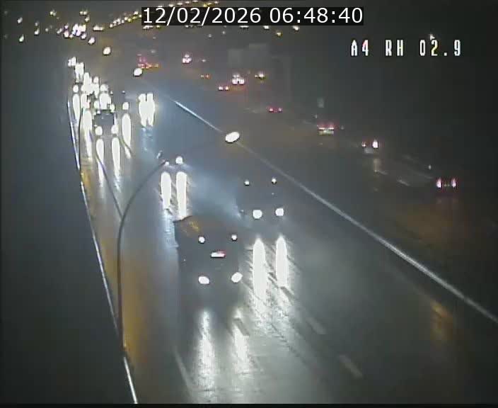 <h2>Webcam traffic A4 Luxembourg - BK 2.9 - Croix de Cessange (direction Luxembourg)</h2>