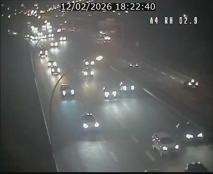 <h2>Webcam traffic A4 Luxembourg - BK 2.9 - Croix de Cessange (direction Luxembourg)</h2>