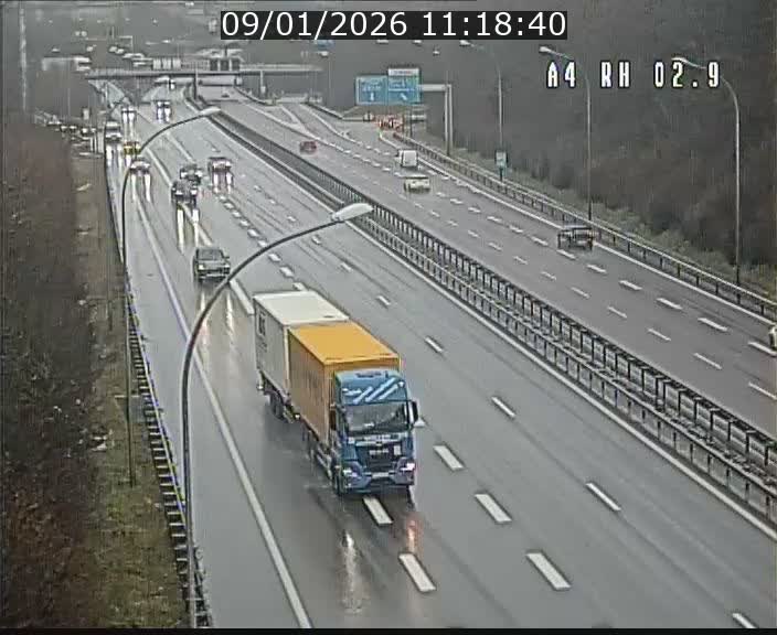 <h2>Webcam traffic A4 Luxembourg - BK 2.9 - Croix de Cessange (direction Luxembourg)</h2>