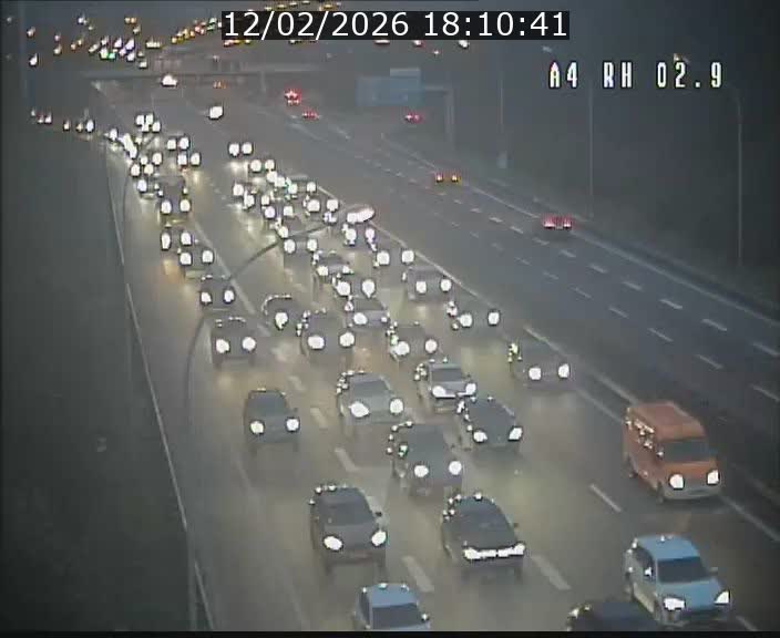<h2>Webcam traffic A4 Luxembourg - BK 2.9 - Croix de Cessange (direction Luxembourg)</h2>