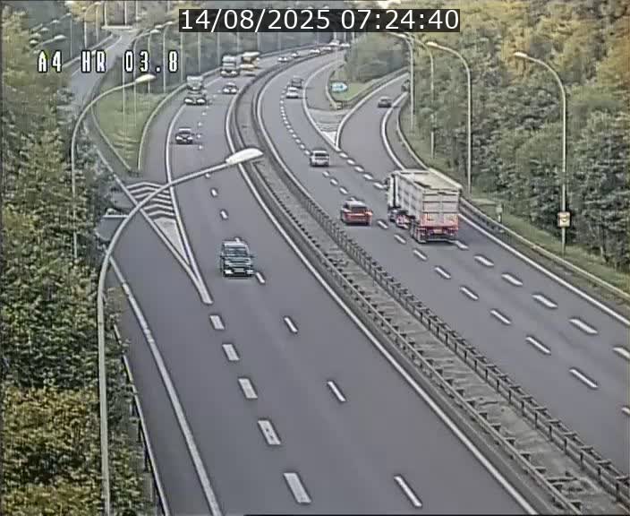 <h2>Webcam traffic A4 Luxembourg - BK 3.8 - Leudelange (direction Esch sur Alzette)</h2>