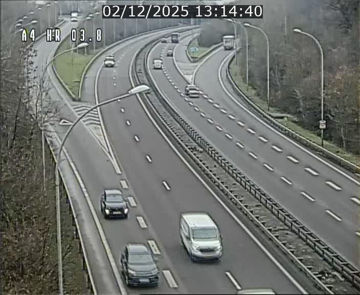 Webcam traffic A4 Luxembourg - BK 3.8 - Leudelange (direction Esch sur Alzette)