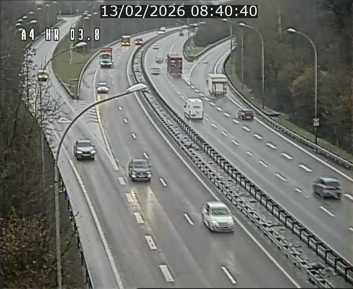 Webcam traffic A4 Luxembourg - BK 3.8 - Leudelange (direction Esch sur Alzette)