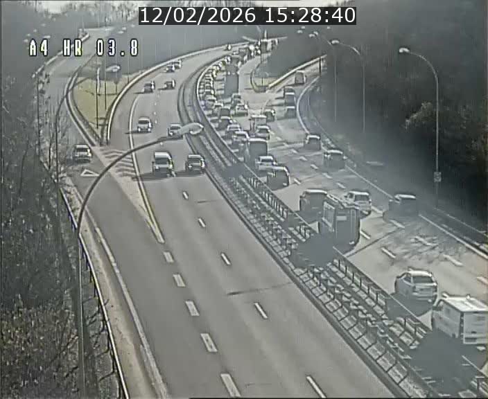 Webcam traffic A4 Luxembourg - BK 3.8 - Leudelange (direction Esch sur Alzette)