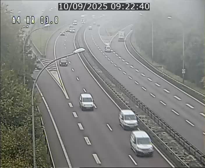 <h2>Webcam traffic A4 Luxembourg - BK 3.8 - Leudelange (direction Esch sur Alzette)</h2>
