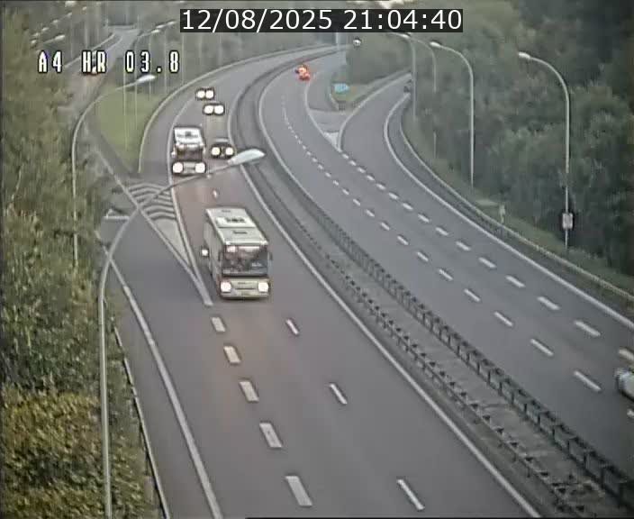 Webcam traffic A4 Luxembourg - BK 3.8 - Leudelange (direction Esch sur Alzette)