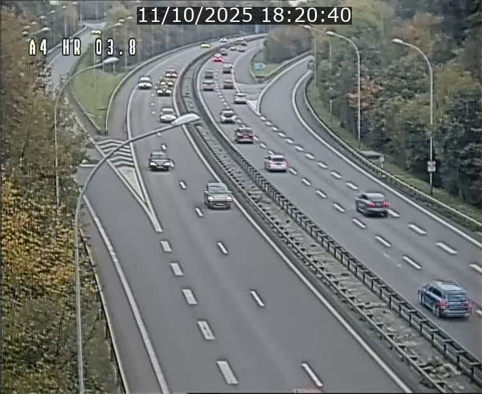 <h2>Webcam traffic A4 Luxembourg - BK 3.8 - Leudelange (direction Esch sur Alzette)</h2>
