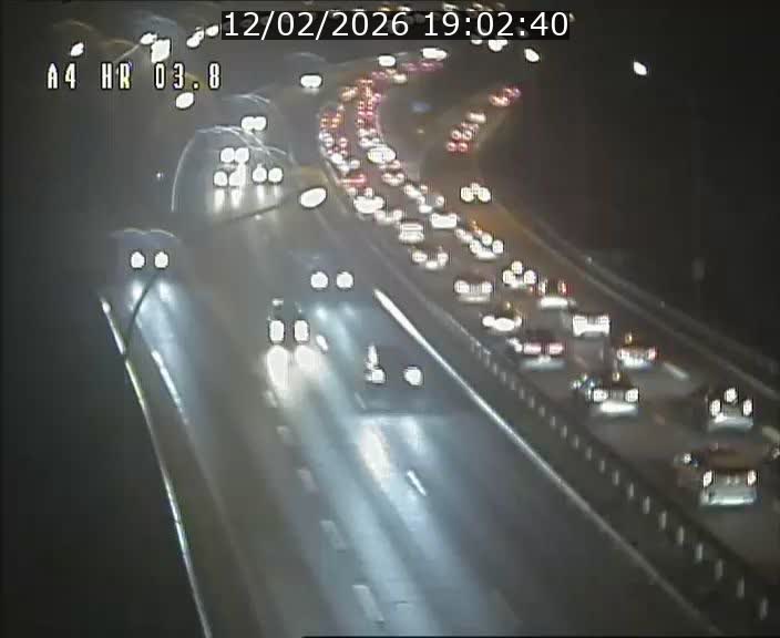 Webcam traffic A4 Luxembourg - BK 3.8 - Leudelange (direction Esch sur Alzette)