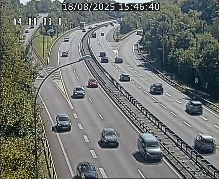 Webcam traffic A4 Luxembourg - BK 3.8 - Leudelange (direction Esch sur Alzette)