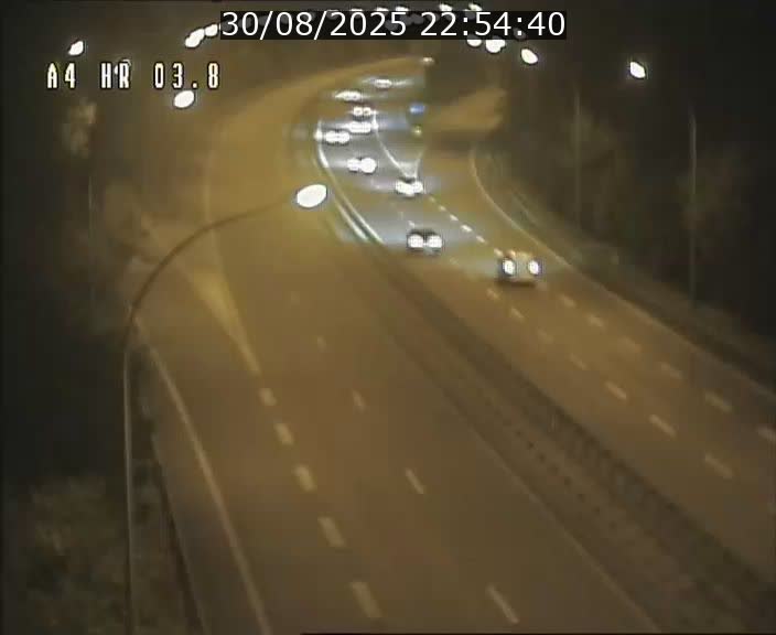 Webcam traffic A4 Luxembourg - BK 3.8 - Leudelange (direction Esch sur Alzette)