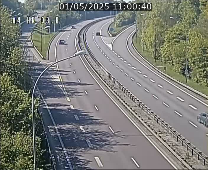 Webcam traffic A4 Luxembourg - BK 3.8 - Leudelange (direction Esch sur Alzette)