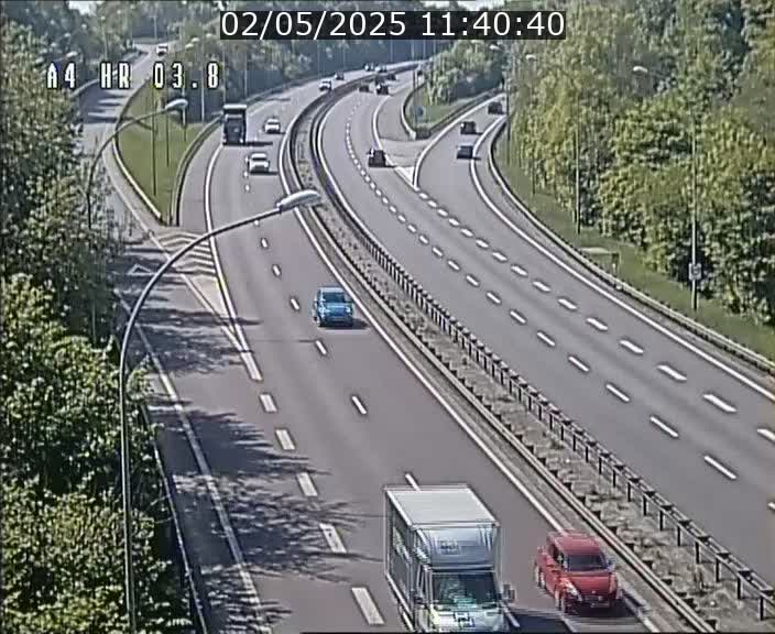 Webcam traffic A4 Luxembourg - BK 3.8 - Leudelange (direction Esch sur Alzette)