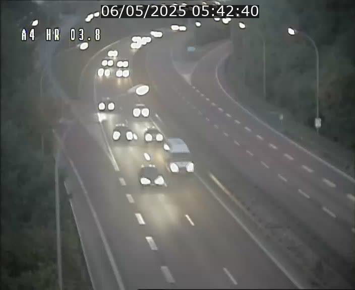 Webcam traffic A4 Luxembourg - BK 3.8 - Leudelange (direction Esch sur Alzette)