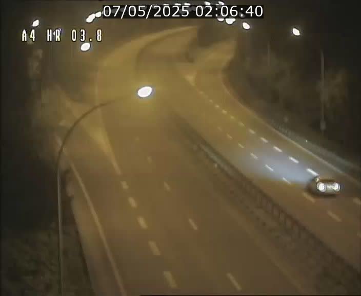 Webcam traffic A4 Luxembourg - BK 3.8 - Leudelange (direction Esch sur Alzette)