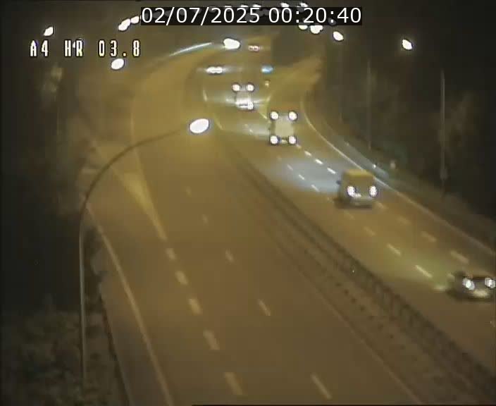 Webcam traffic A4 Luxembourg - BK 3.8 - Leudelange (direction Esch sur Alzette)