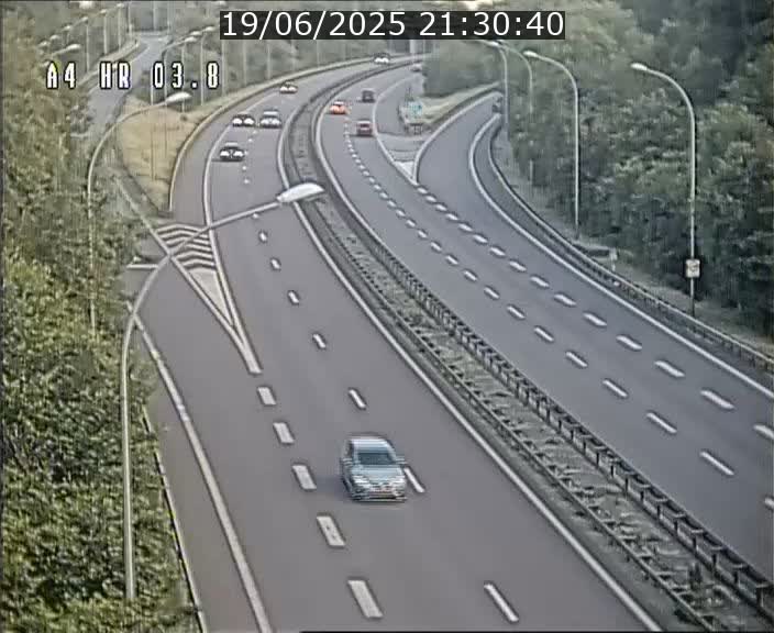 Webcam traffic A4 Luxembourg - BK 3.8 - Leudelange (direction Esch sur Alzette)