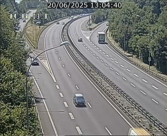 Webcam traffic A4 Luxembourg - BK 3.8 - Leudelange (direction Esch sur Alzette)