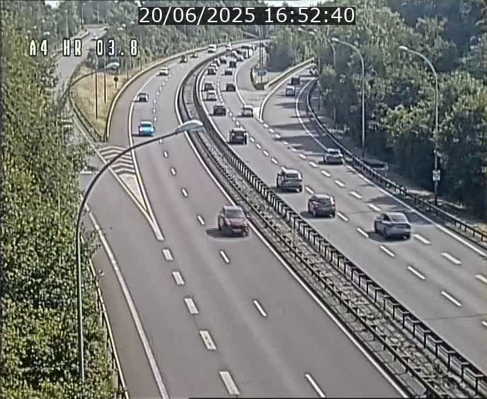 Webcam traffic A4 Luxembourg - BK 3.8 - Leudelange (direction Esch sur Alzette)