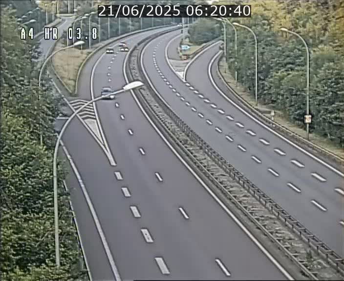 Webcam traffic A4 Luxembourg - BK 3.8 - Leudelange (direction Esch sur Alzette)