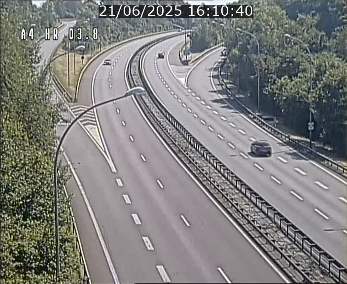 Webcam traffic A4 Luxembourg - BK 3.8 - Leudelange (direction Esch sur Alzette)