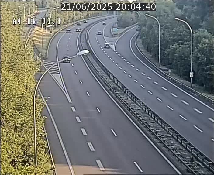Webcam traffic A4 Luxembourg - BK 3.8 - Leudelange (direction Esch sur Alzette)