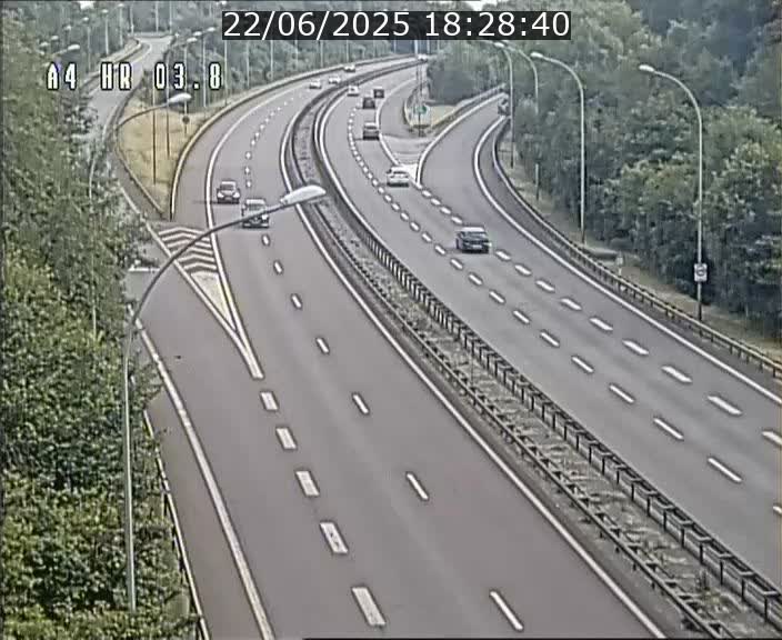 Webcam traffic A4 Luxembourg - BK 3.8 - Leudelange (direction Esch sur Alzette)