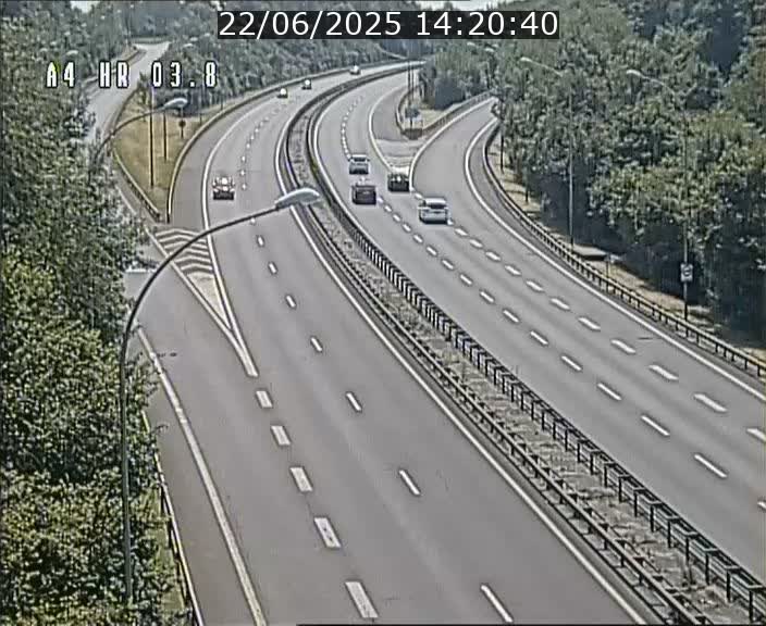 Webcam traffic A4 Luxembourg - BK 3.8 - Leudelange (direction Esch sur Alzette)