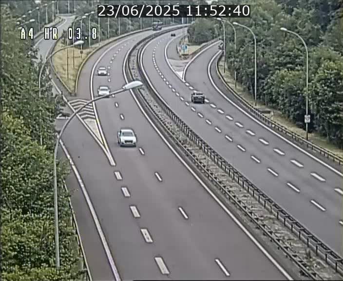 Webcam traffic A4 Luxembourg - BK 3.8 - Leudelange (direction Esch sur Alzette)