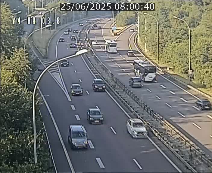 Webcam traffic A4 Luxembourg - BK 3.8 - Leudelange (direction Esch sur Alzette)