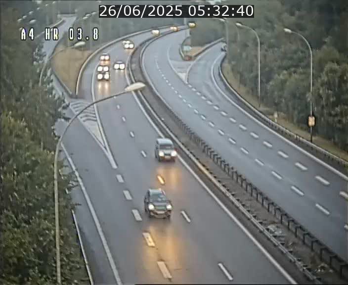 Webcam traffic A4 Luxembourg - BK 3.8 - Leudelange (direction Esch sur Alzette)