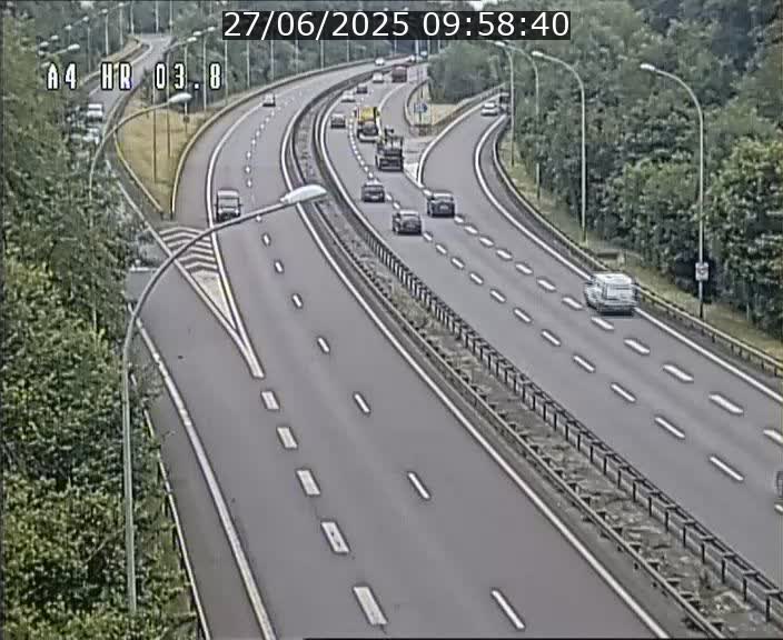 Webcam traffic A4 Luxembourg - BK 3.8 - Leudelange (direction Esch sur Alzette)