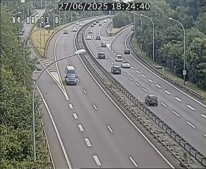 Webcam traffic A4 Luxembourg - BK 3.8 - Leudelange (direction Esch sur Alzette)