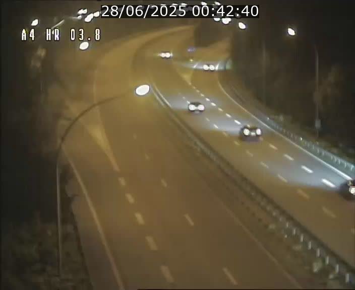 Webcam traffic A4 Luxembourg - BK 3.8 - Leudelange (direction Esch sur Alzette)