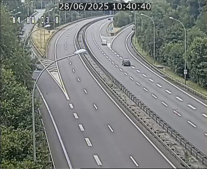 Webcam traffic A4 Luxembourg - BK 3.8 - Leudelange (direction Esch sur Alzette)