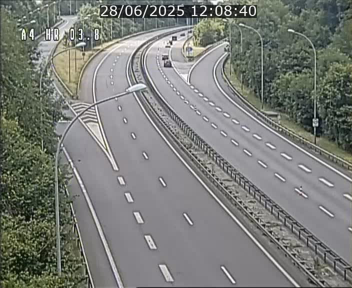 Webcam traffic A4 Luxembourg - BK 3.8 - Leudelange (direction Esch sur Alzette)